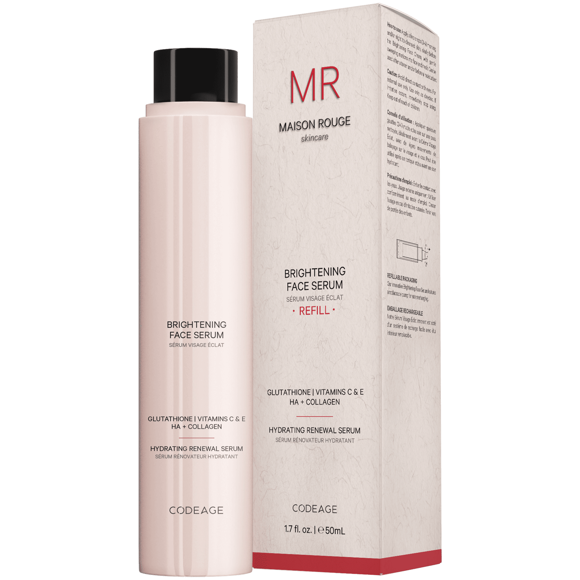Codeage Maison Rouge Brightening Face Serum Refill - Codeage Maison Rouge Brightening Face Serum Refill