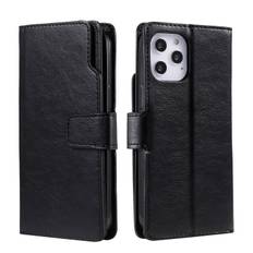 Trolsk Leather Wallet (iPhone 13 mini) - plånbok - Svart