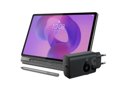 Lenovo Idea Tab Plus Essentials Bundle 8GB 256GB MediaTek Dimensity 6400-processor 2,50 GHz , Android 15 eller nyere, 256 GB UFS 2.2