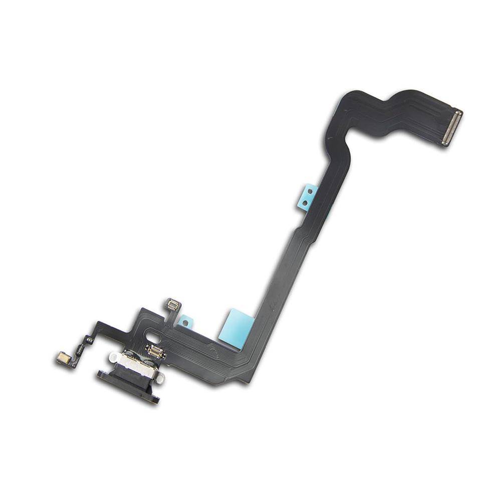 Black Charging Port Dock Connector Flex Cable For iPhone X A1865, A1901, A1902