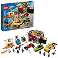 MELARQT Lego City Tuning verkstad leksaksbil garage 60258 – cool byggsats för barn, nytt 2020 (897 stycken)