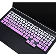 Tangentbordsskydd för Lenovo Legion 7i & Legion 5i Keyboard Skin, Legion 5 5i 5p 5pi 15,6 tum och 17,3 tum Legion 7i, ideaPad Gaming 3i 15 Gaming laptop tangentbordsskydd, ombre lila