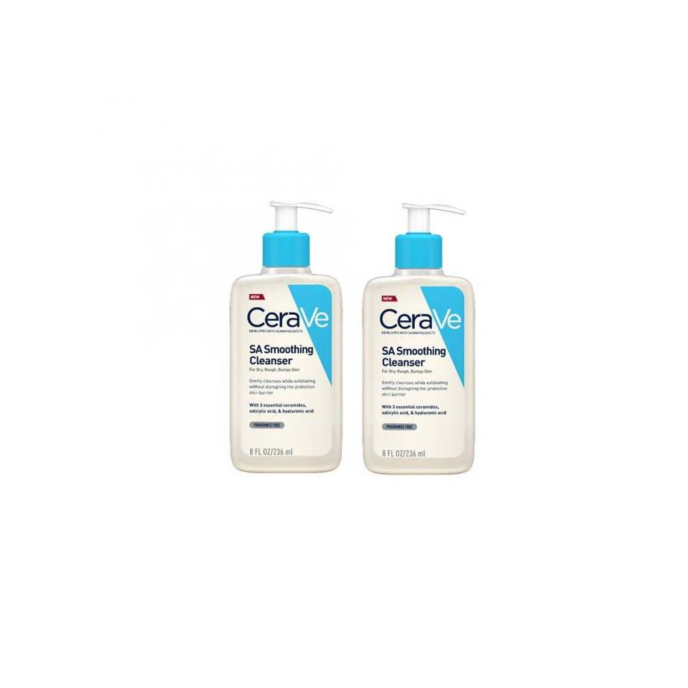 CeraVe SA Smoothing Cleanser 236ml x 2