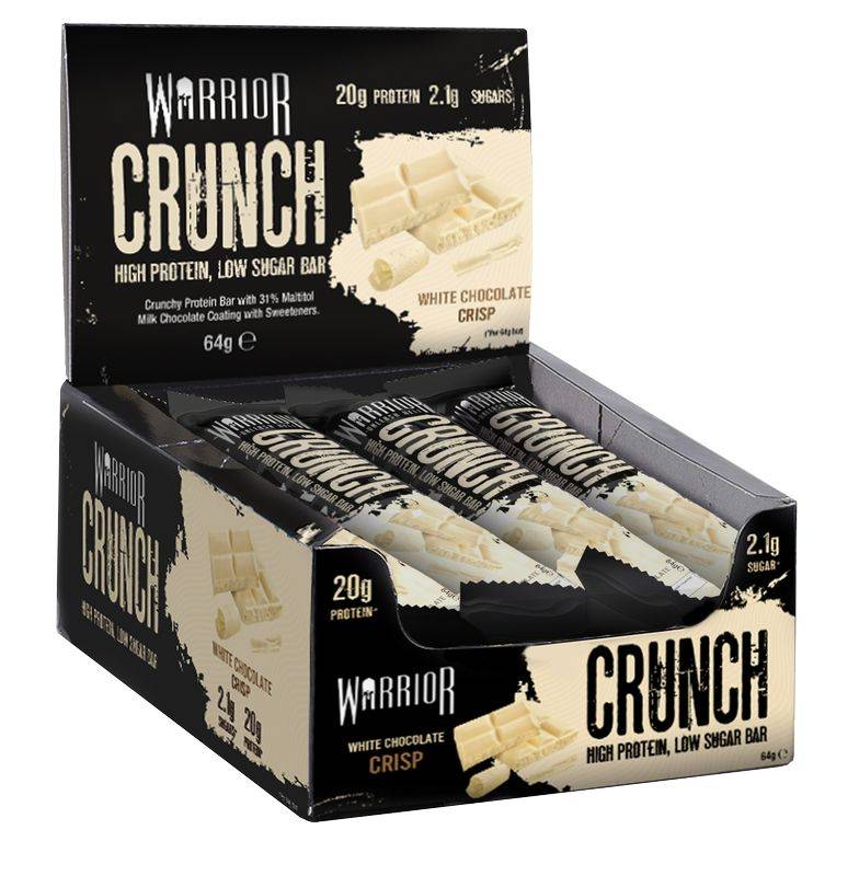 Warrior - Maple Syrup - 12 Bars - White Chocolate Crisp - 12 Bars