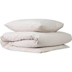 Magasin Percale Stripe Doeskin Str 140x220 cm Sengetøj