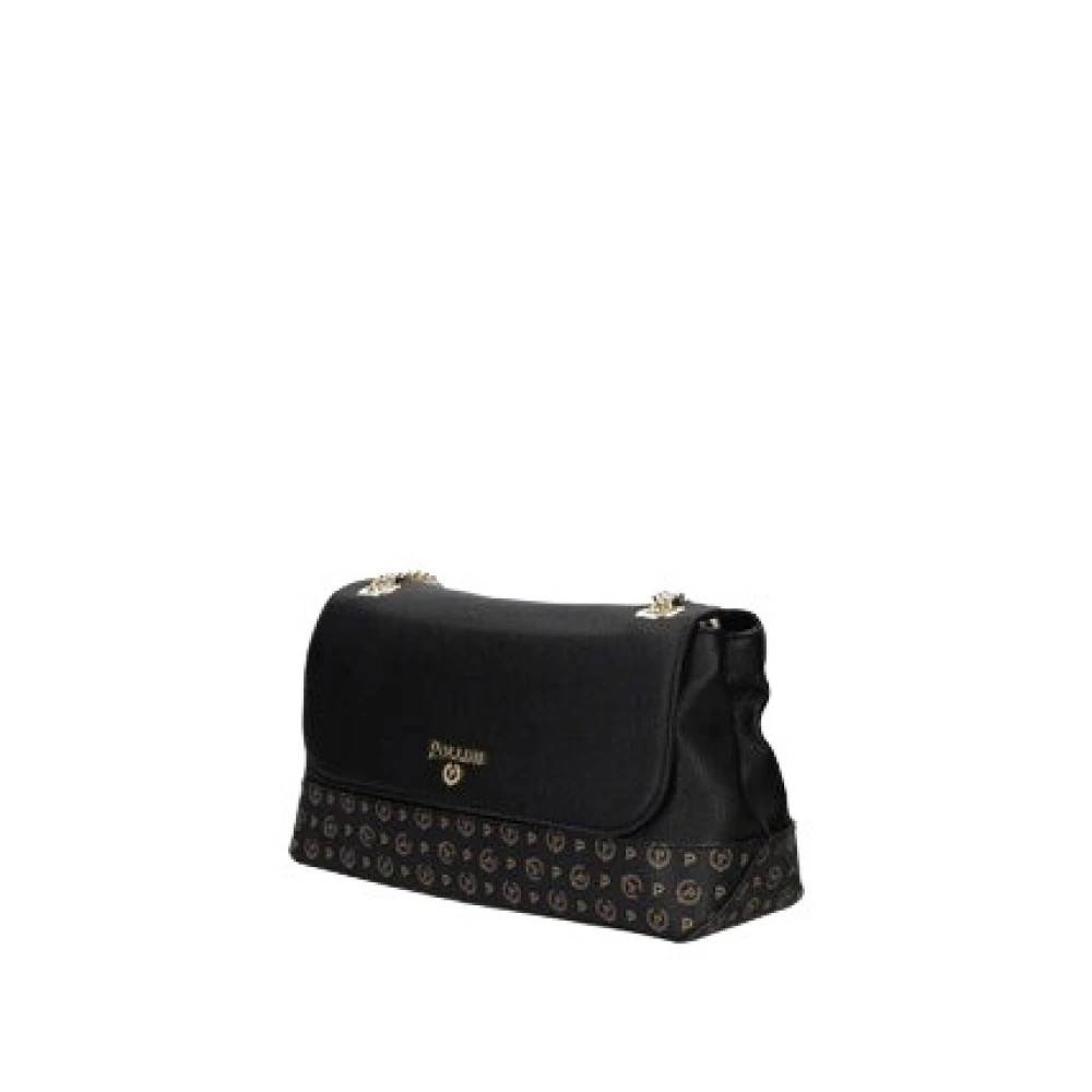 Pollini Flap Crossbody Bag - Tasker - Dame - Sort - ONE SIZE -