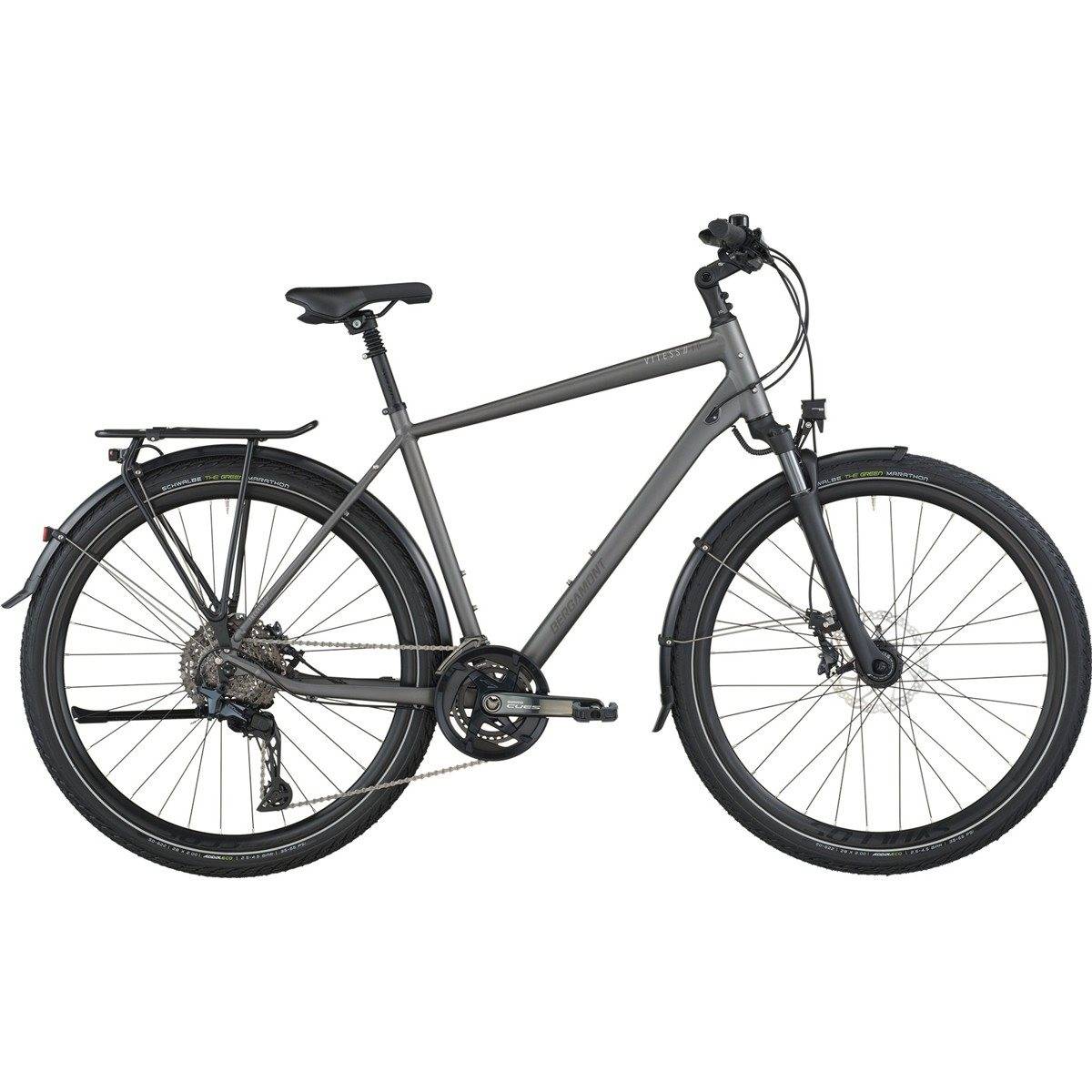 Hybridcykel Bergamont Vitess 10 Graphite Black (L)