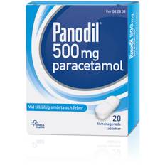 Panodil 500 mg filmdragerad tablett  20 st