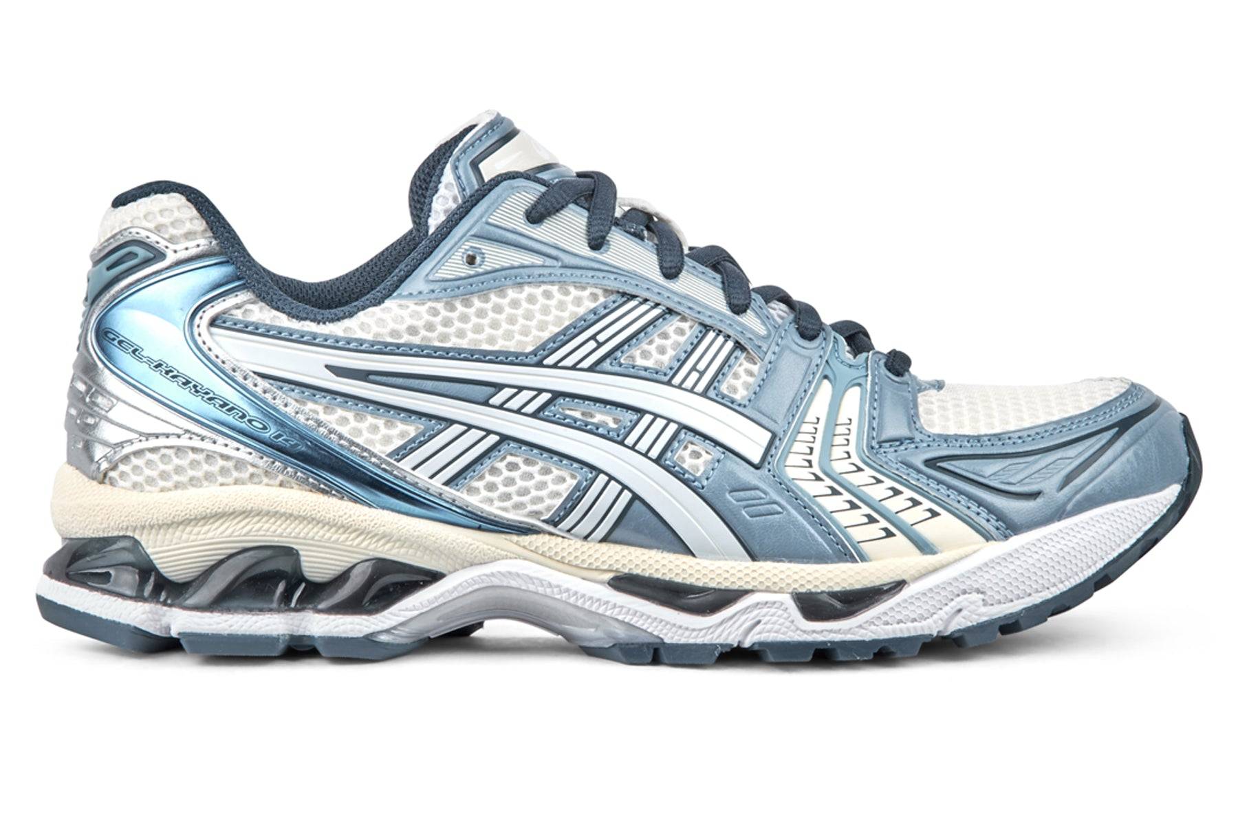 Asics Gel Kayano 14 - Cream/Raw Indigo - Str: 46.5
