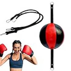 yybng Boxningsreflexboll, Double End Speed Ball | Dodging Speed Bag Gym | Gym Speed Boxing Bags, Boxning Double End Ball, Rejäla gymtillbehör Boxningsträningsutrustning för reaktion, Agility