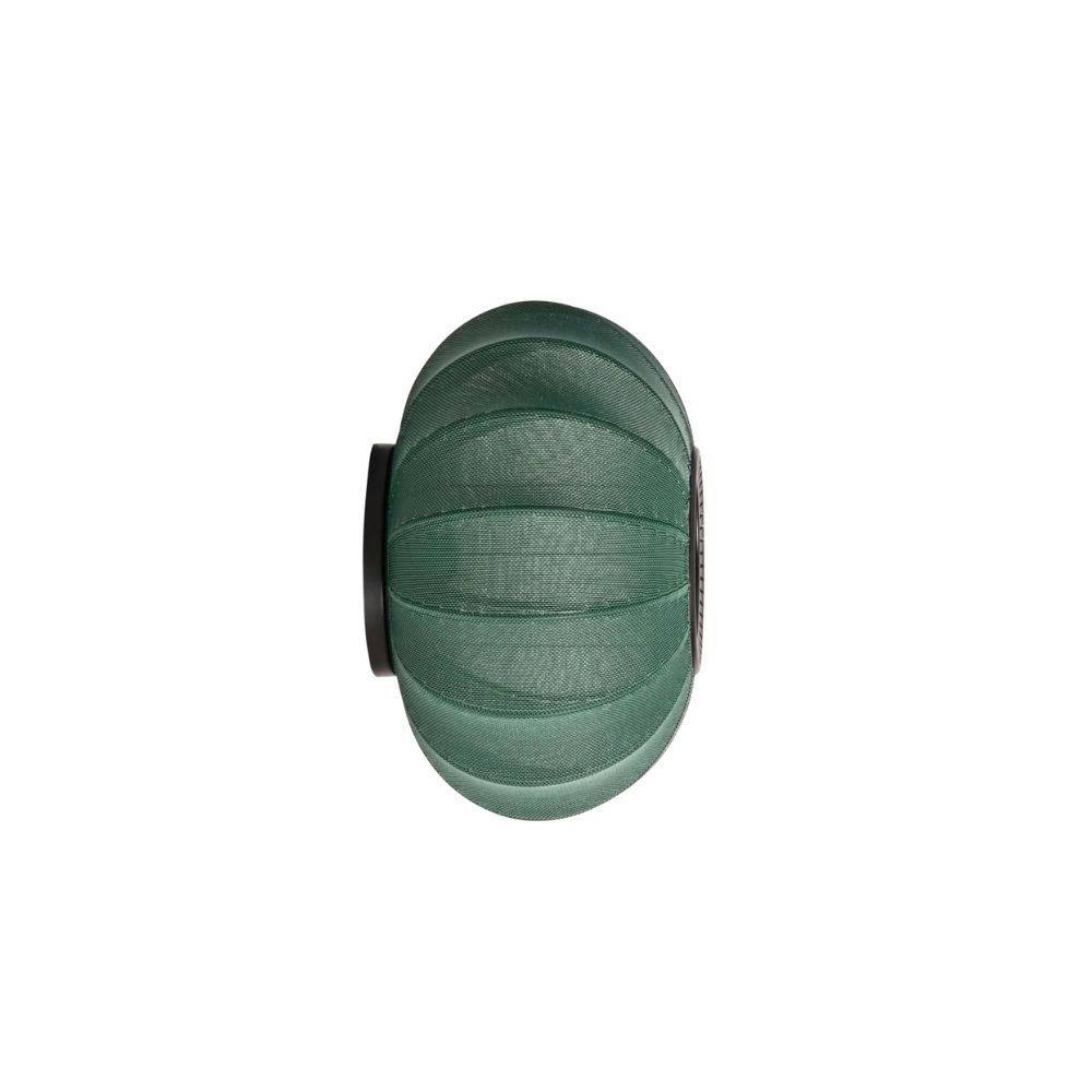 Made By Hand Knit-Wit Oval Ceiling/Wall Lampe Tweed Green 45 cm