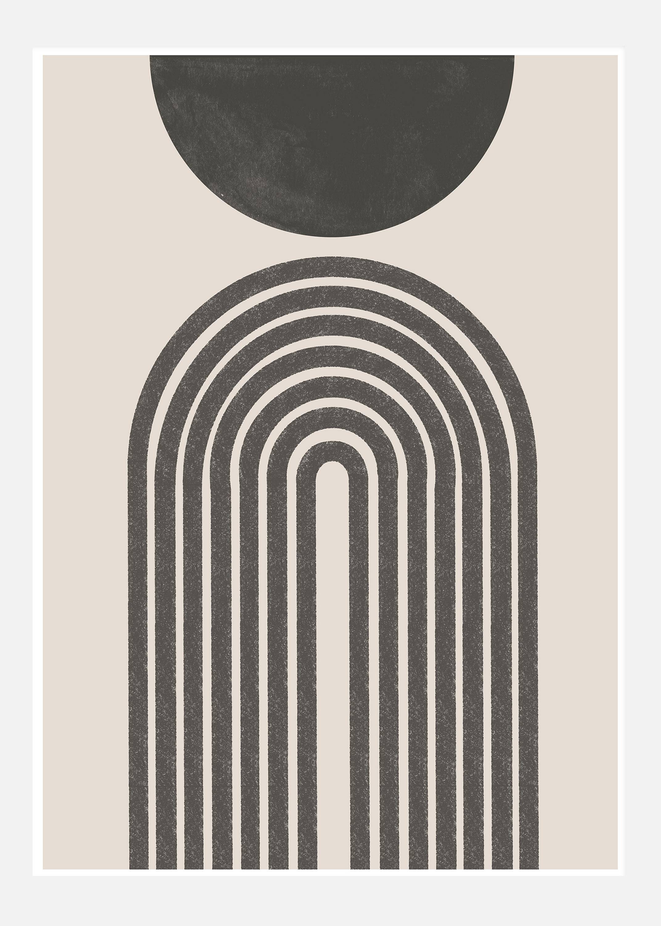Flow Shapes No22 Canvastavla (30x40 cm)