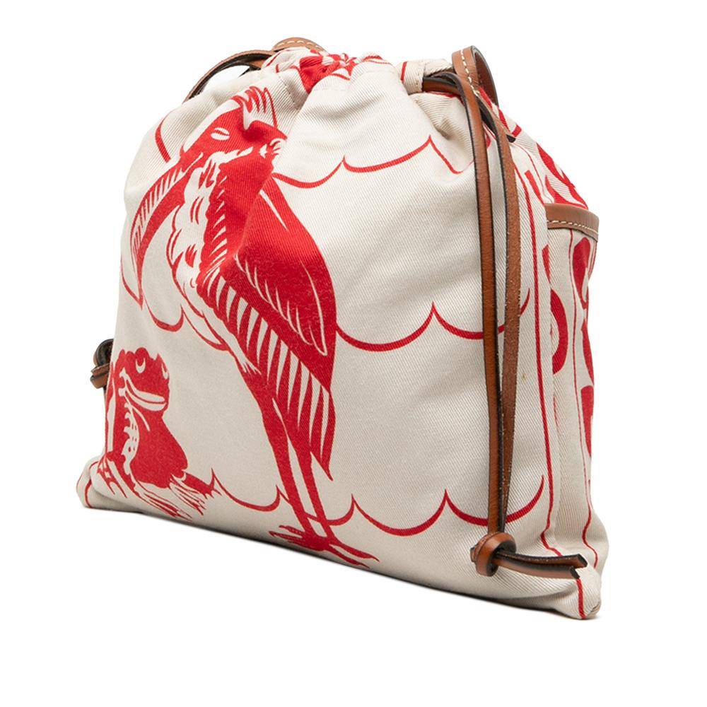 Loewe Vintage Crossbody Bag Stl.  - Red (L 24cm x W 25.50cm x D 1cm)