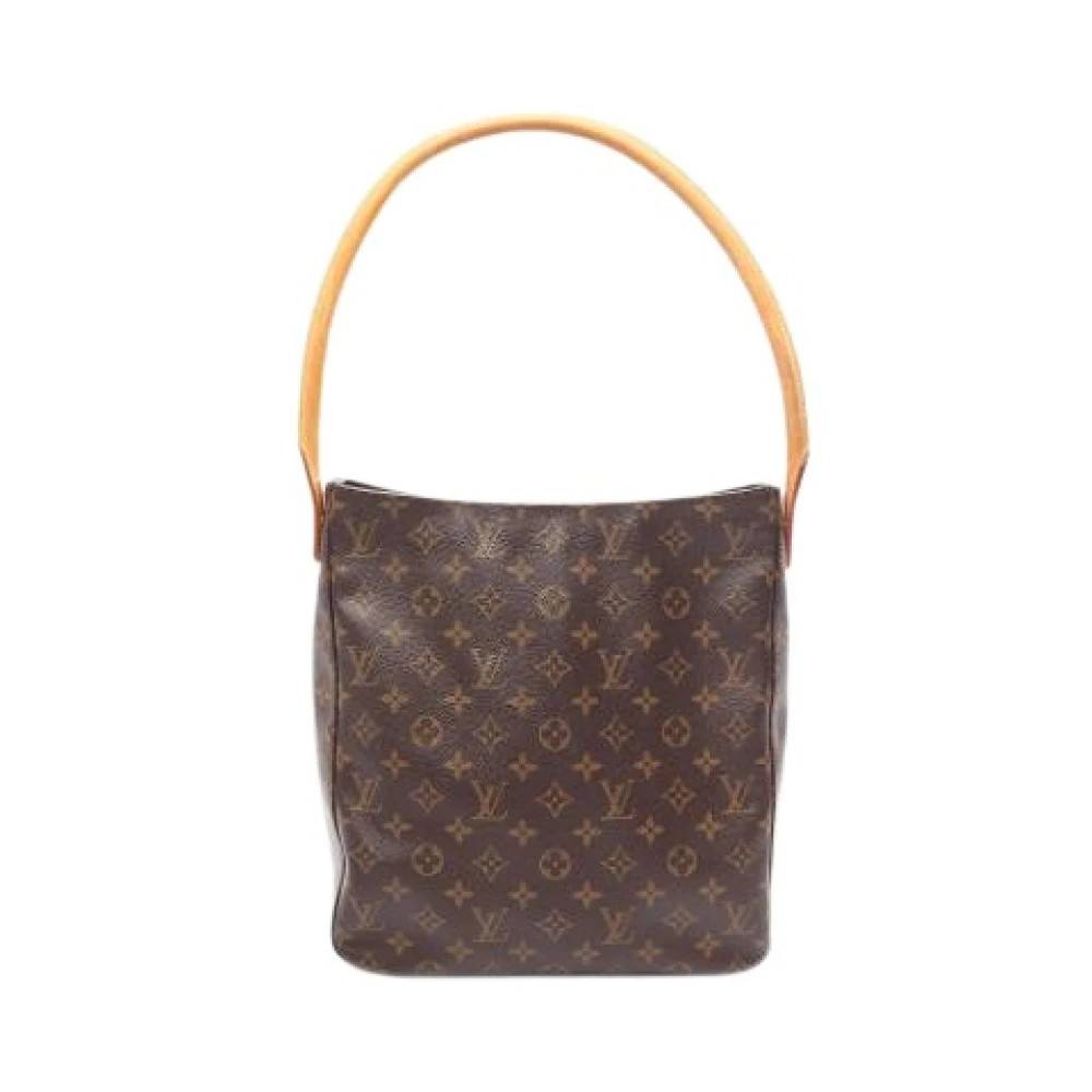 Louis Vuitton Vintage Pre-owned Vintage Skuldertaske - Vintage - Dame - Brun - ONE SIZE - Uld