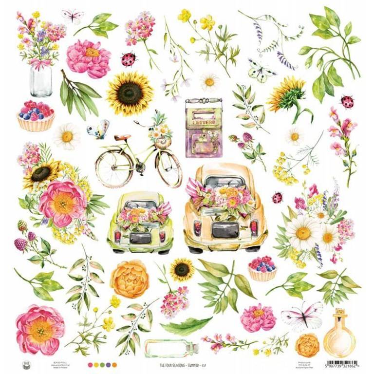 Klippark - 30x30 cm - The Four Seasons Summer 07