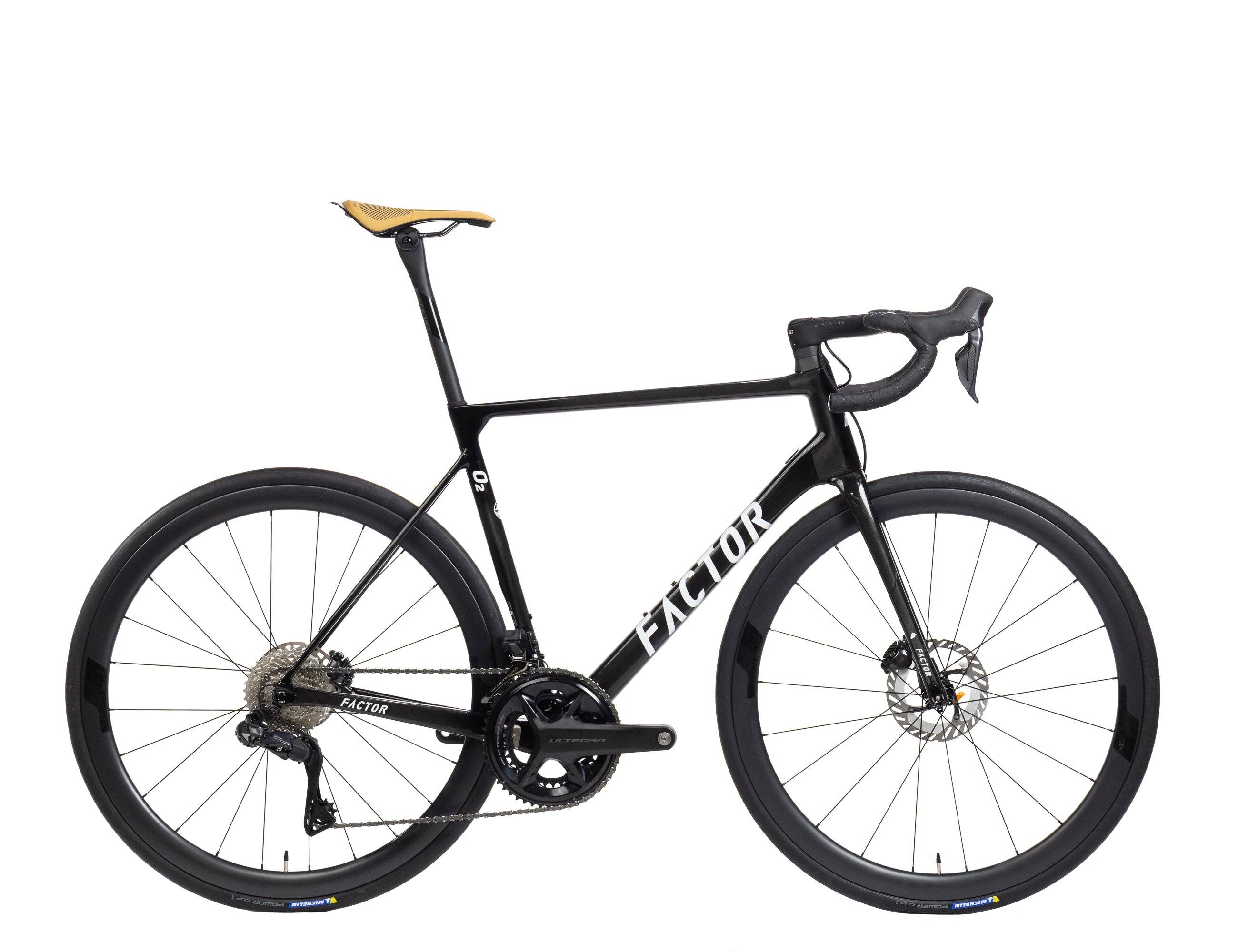 Factor O2 Disc 2020 size 56 Shimano Ultegra Di2 2x12sp - Bikeroom / 56 / Black (56)