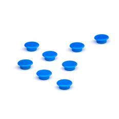 Magneter, 8-pack, 20 mm, blå
