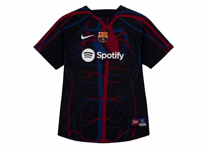 Nike Patta x FC Barcelona Women's Academy Dri-Fit Soccer Jersey Black - M / Standard