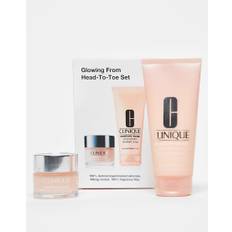 Clinique – Glowing From Head-To-Toe – Gåvoset med hudvårdsprodukter - spara 35%-Ingen färg