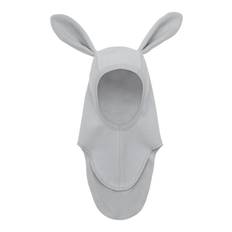 HUTTELIHUT Balaclava Ears Cotton Fleece |Grå |4-6Y