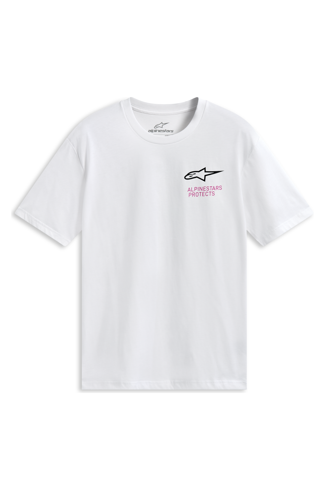 T-Shirt Alpinestars Pop Helmet CSF HvidM - Hvid - M