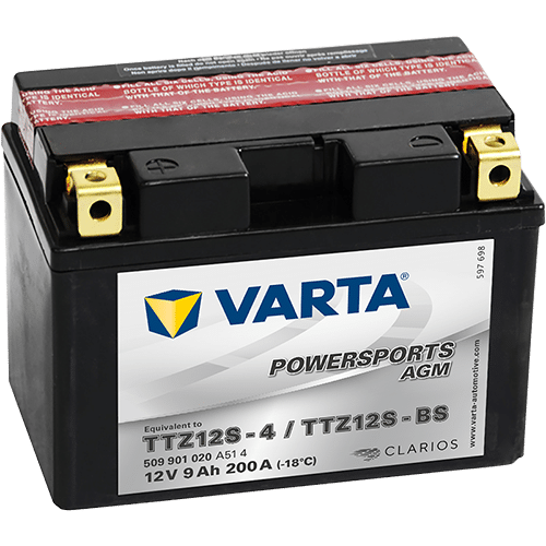 Varta Mc-batteri AGM YTZ12S-BS 12v 9Ah