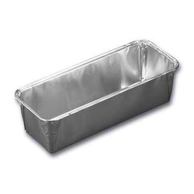 Engangs Aluminium Rugbrødsforme - 30x12x8cm, 6 stk.
