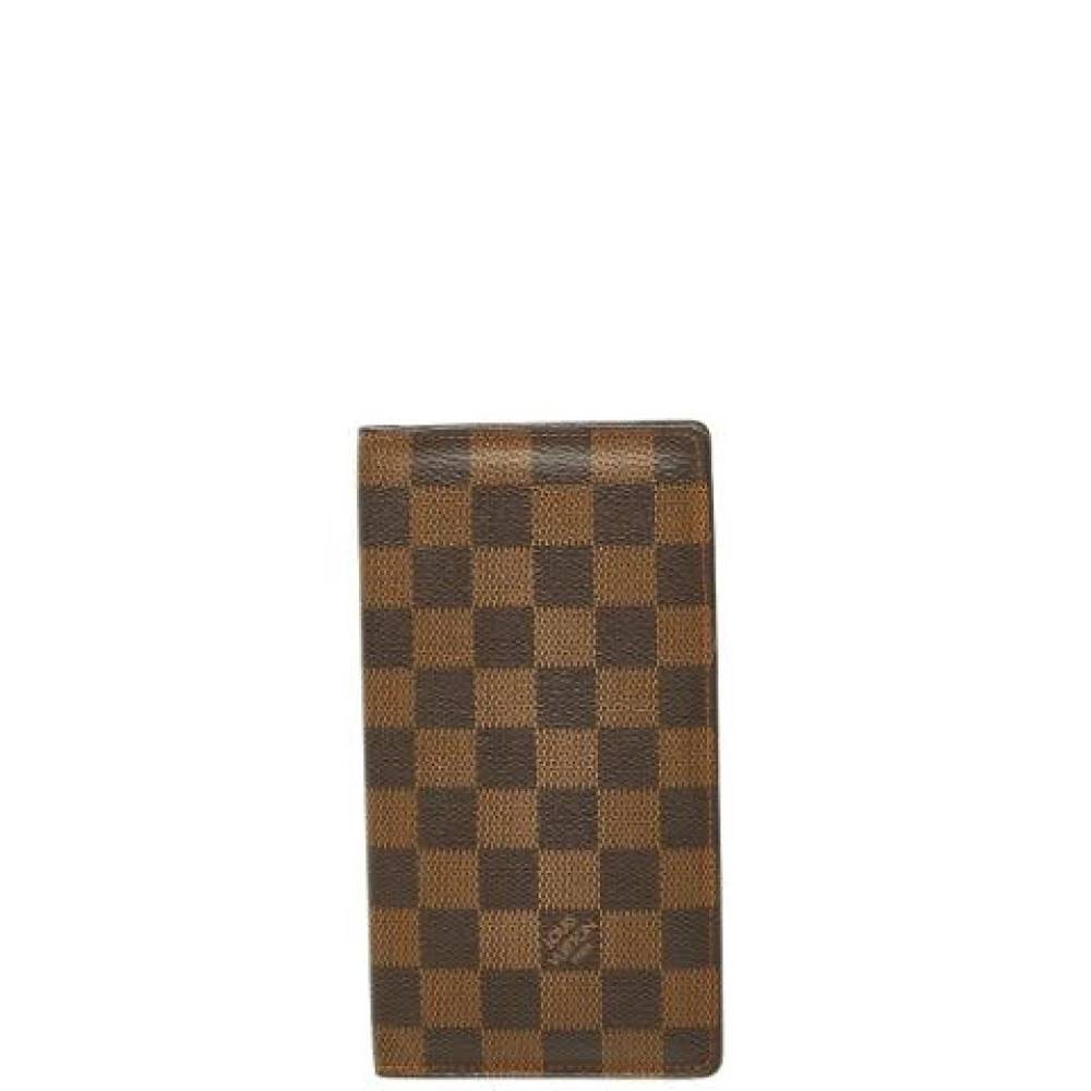 Louis Vuitton Vintage Pre-owned Lang pung (Bifold) - Vintage - Dame - Brun - ONE SIZE - Læder