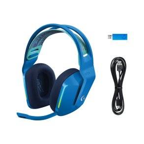 Logitech G G733 LIGHTSPEED Wireless RGB Gaming Headset Trådløs Headset Blå
