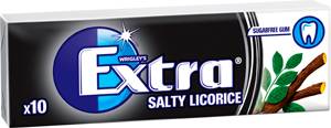 Tuggummi Extra Salty Licorice paket 14 gr