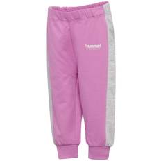 Hummel Bukser - hmlMini Loose Adj Waist - Violet - Hummel - 1½ år (86) - Bukser - Bomuld