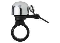 Cordo Mini Cykelringklocka Ø27mm Alu/Mässing - Silver/Svart