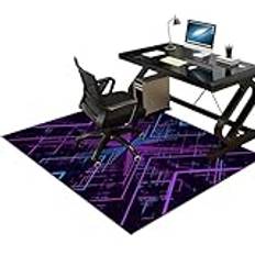 Skrivstol, underlägg för laminat, gamermatta, kontorsstol, underlag, matta, golvskyddsmatta för hårda golv, 200 x 260 cm spelmatta, stolunderlägg, kontorsstolmatta för golvskydd