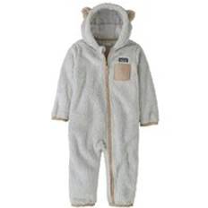 Patagonia Baby Furry Friends Bunting - Jumpsuit - Barn Crisp Grey 3 - 6 månader