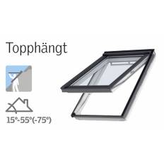 Velux Topphängt GPU 0068 SK10 114x160 vit polyuretan 3-glas isoler -68