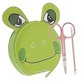 Gogogmee 1uppsättning Stainless Steel Pedicure Kit Med Cartoon Bärväska Nagelklippare För Fingernaglar Och Tånaglar Kompakt Manikyrset För Resor Och Daglig Skötsel