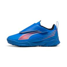 PUMA ULTRA 6 PLAY TT Football Boots Kids, Shoes, Ultra Blue/White/Glowing Red, 34