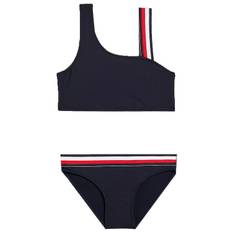 Tommy Hilfiger Bikini - Desert Sky m. Logo Ränder - Tommy Hilfiger - 14-16 år (164-176) - Bikini