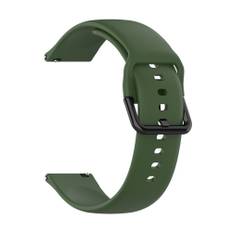 Smart Watch Silikonarmband 20mm för Galaxy Watch4 m.fl. - Grön