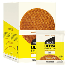 Protein pandekager Näak Vanilla Ultra Energy™ Waffles (12 x 30g) - BOX ewva-1b-eu Størrelse box