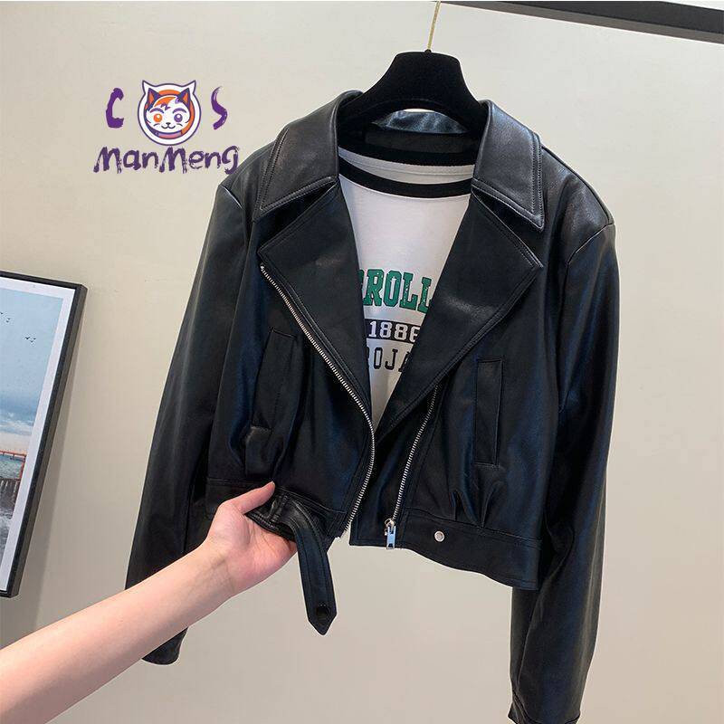 Yamada Behind the Supermarket with You Cosplay Costume Tayama Daily leather jacket Wig  Ear Stud Hallowmas Party Adult Unisex