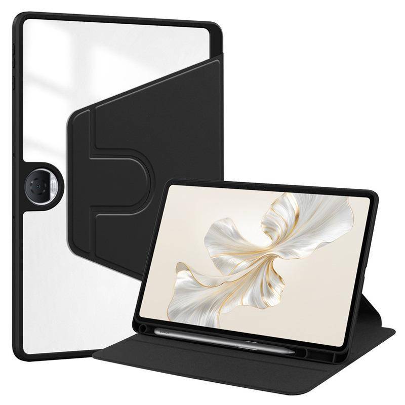 Roterande Läderfodral för OPPO Pad Air 2/NEO 11.4 och OnePlus Pad Go 11.35” - Genomskinligt