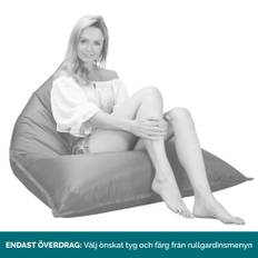 Sittsäck Gamingstol ENDAST ÖVERDRAG - Ersättning/reservdelar - SmartCanvas Utomhus Röd