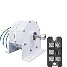 1500W-3000W 3-fas växellösare magnetgenerator, vindgenerator och turbin låg hastighet 12V 24V 48V växellös permanent magnetgenerator,220V