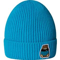 The North Face Kids' TNF Logo Box Cuffed Beanie Meridian Blue/nuptse Be, OneSize