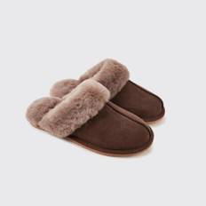 Dubarry Rockmill Ladies Mule Slippers sutsko, ruskind, cigarbrun - 40