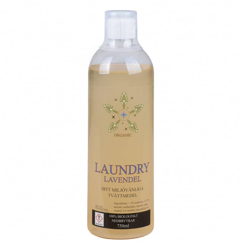 Ekologiskt tvättmedel, Laundry 750ml, från Grunne