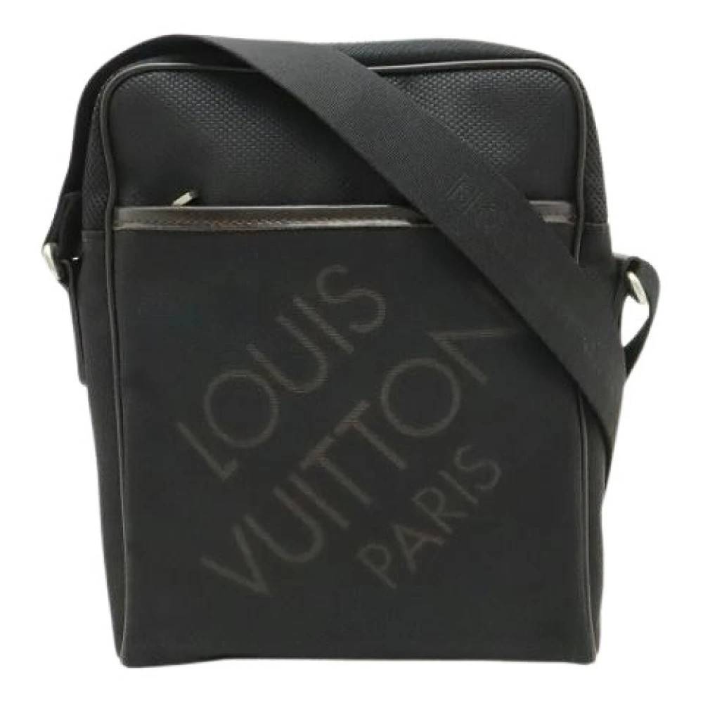 Louis Vuitton Vintage Pre-owned Damier Geant Canvas Citadin NM Skuldertaske - Vintage - Dame - Sort - ONE SIZE - Uld
