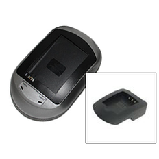 Praktisk 12V/230V laddare till Canon LP-E10 batteri