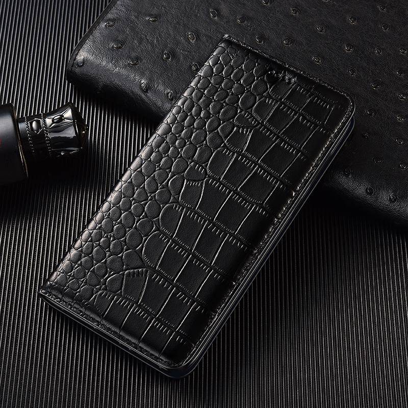 Krokodiläkta läderfodral för Samsung Galaxy A12 A22 A32 A42 A52 A72 A82 A21 A31 A41 A51 A71 A81 A91 Fällbart plånboksfodral red